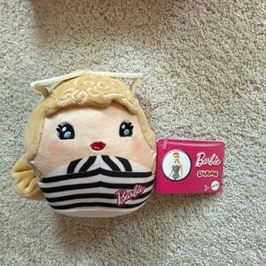 Barbie Cuutopia Plush 5-inch Classic B&W Bathing Suit‎ + Sunnies NEW